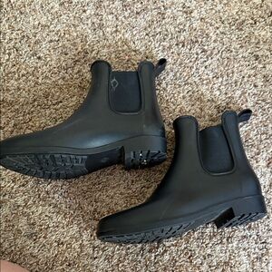 a new day Black Ankle Boots